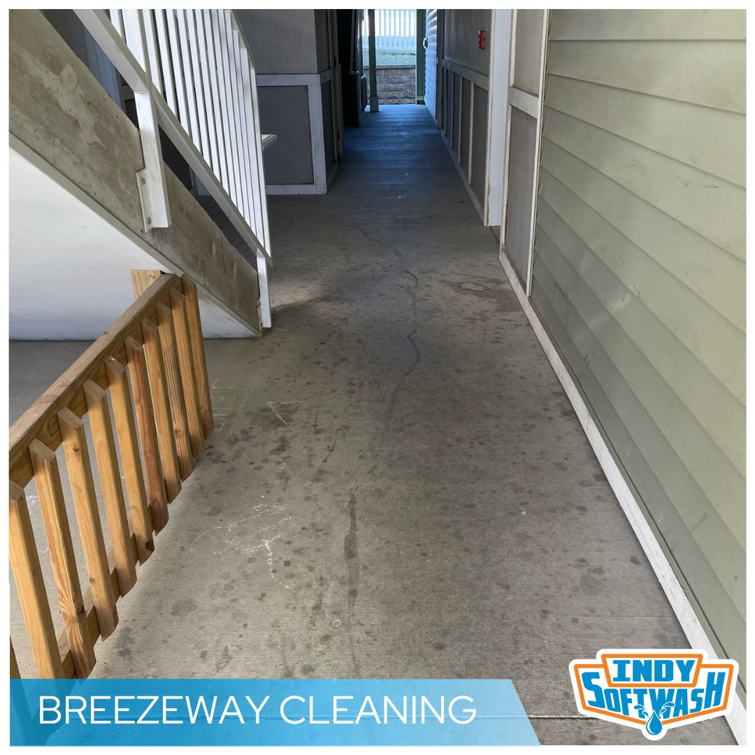 Breezeway Cleaning at Newburgh, IN Apartment Community